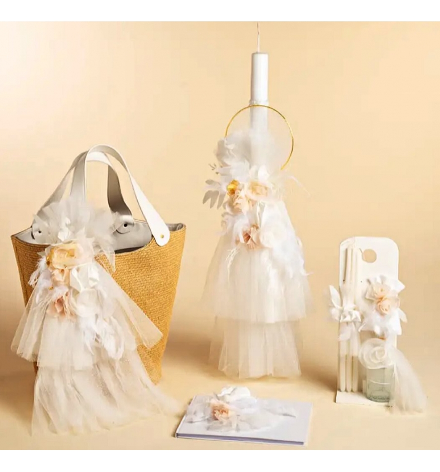 Σετ βάπτισης Emilia Baby Bloom