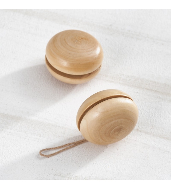 Μπομπονιέρα Κλασικό ξύλινο yo-yo .